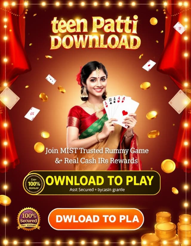 Teen Patti Dhani Download Banner